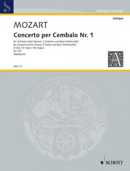 Concerto I D Major K.107 Standard