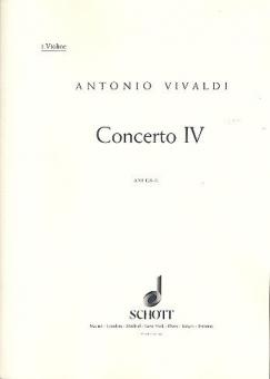 Concerto No. 4 G Major Op. 10/4 RV 435/PV 104 Standard