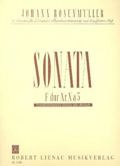 Sonata 10 F major a 5 