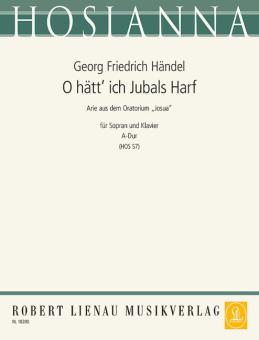 O hätt' ich Jubals Harf Standard