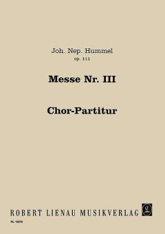 Mass No. 3 in D minor op. 111b Standard