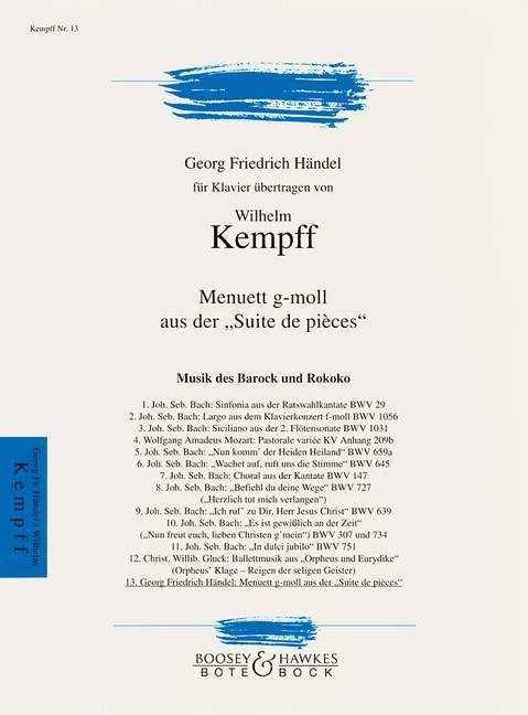 Menuett g-Moll Download