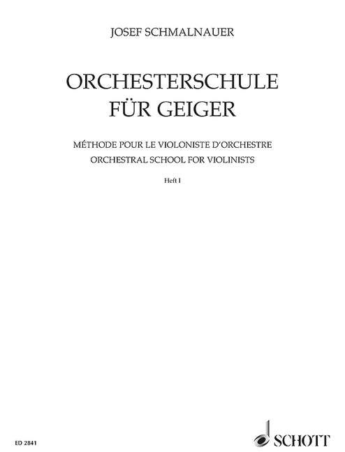 Orchestral School for Violinists Vol. 1 