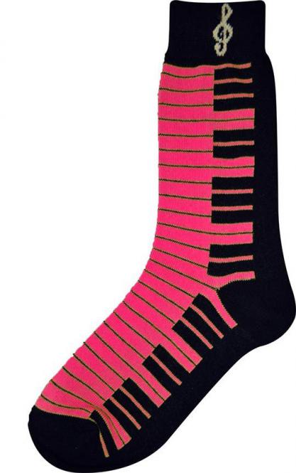 Women's Socks: Keyboard Pink Ladies 