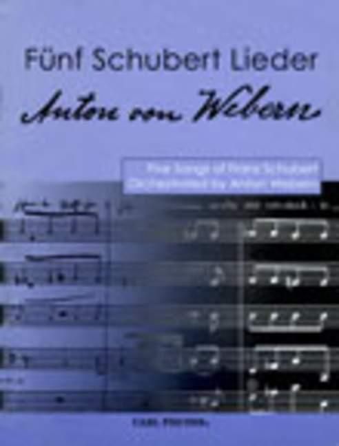 Schubert Lieder,5 
