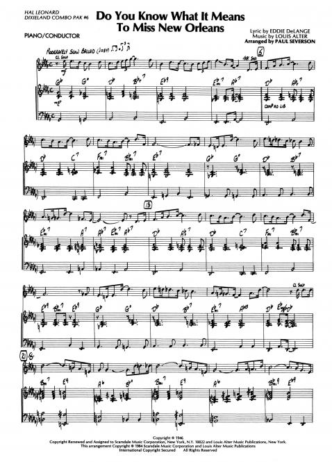 Dixieland Sheet Music » Buy Sheet Music Online