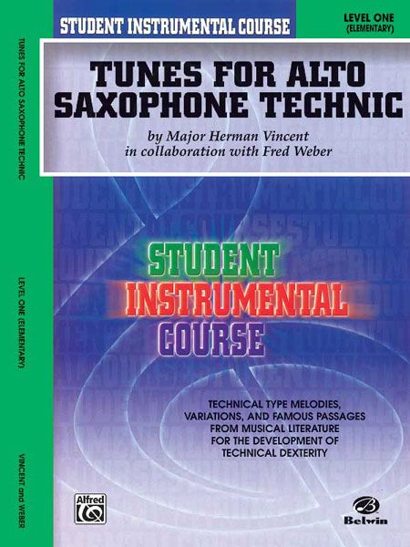 Tunes for Alto Saxophone Technic, Level 1 