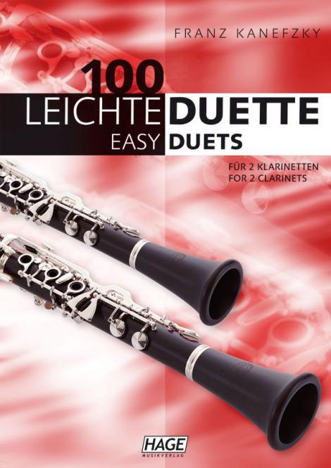 100 leichte Duette für 2 Klarinetten 