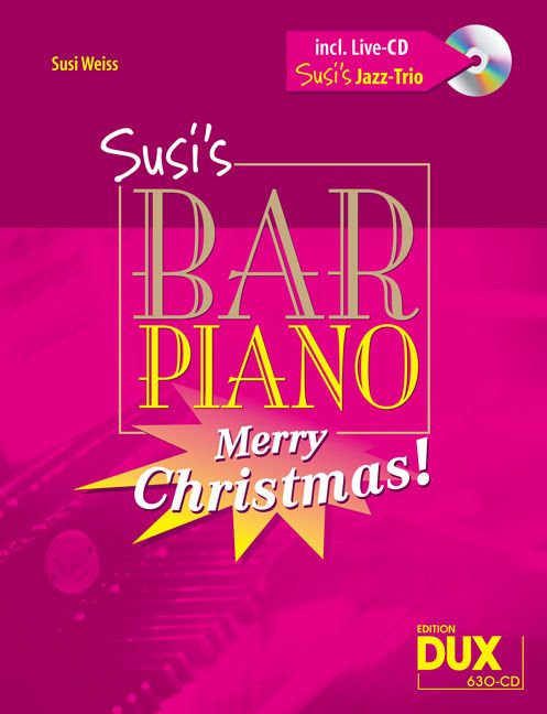 Susi's Bar Piano Merry Christmas! (+ CD) 