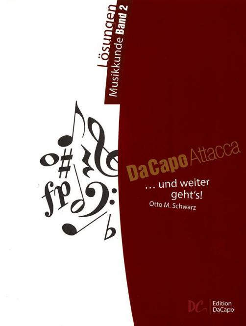 Da Capo Attacca - Lösungen Musikkunde Band 2 