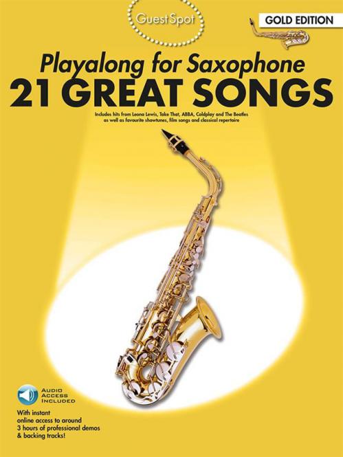 Guest Spot Adele Saxophone + CD - Partitions Et Accompagnement Pour Saxo | Recueil De Musique Pour Fans D'Adele