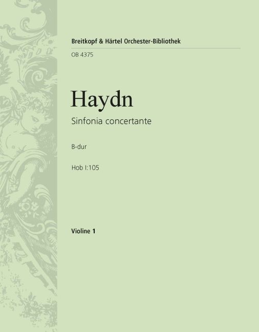 Sinfonia concertante B-Dur op. 84 Hob I:105 