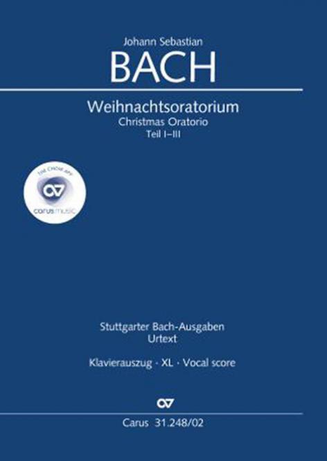 Weihnachtsoratorium BWV 248 - Klavierauszug XL 
