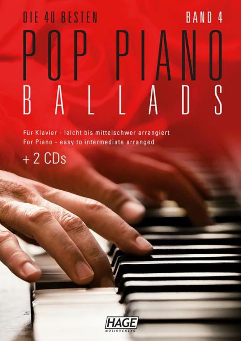 Pop Piano Ballads 4 (mit 2 CDs + Midifiles, USB-Stick) 