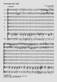 Danksaget dem Vater (Johann Rosenmüller) 