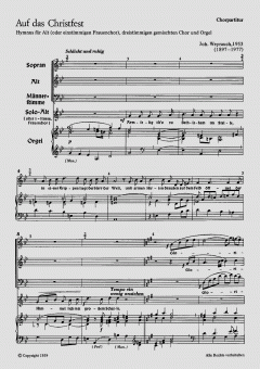 Auf das Christfest (Johannes Weyrauch) 