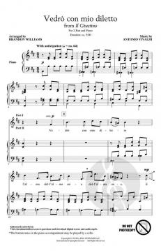 Vedro Con Mio Diletto von Antonio Vivaldi (Download) 