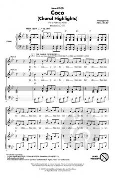 Coco (Choral Highlights) (Download) 