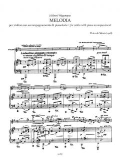 Melodia per violino von Victor de Sabata im Alle Noten Shop kaufen