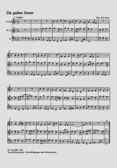 Die güldne Sonne (Gerhard Braun) 