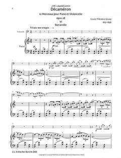 Décaméron op. 28 Band 2 von Theodore Gouvy 
