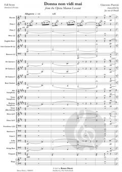 Donna non vidi mai von Giacomo Puccini (Download) 