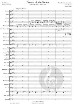 Dance of the Swans von Peter Iljitsch Tschaikowsky (Download) 