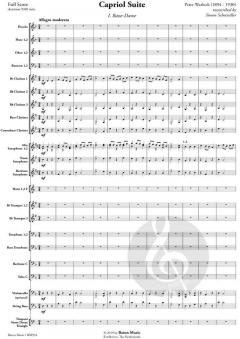 Capriol Suite von Peter Warlock (Download) 