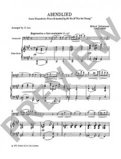 Abendlied op. 85 No. 12 von Robert Schumann 