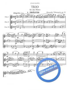 Trio op. 59 von Alexander Tcherepnin 