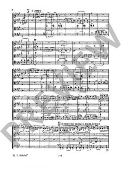 Streichquartett Nr. 1 A-Dur von Alexander Borodin im Alle Noten Shop kaufen