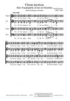 Chorus mysticus GeWV 47 von Harald Genzmer (Download) 