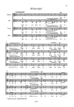 Milas dziesmas von Peteris Vasks (Download) 