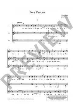4 Canons von Nino Rota (Download) 