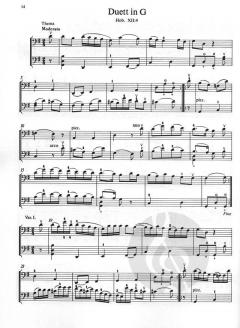 4 Duette Hob. X + XII von Joseph Haydn (Download) 