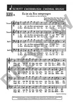 Es ist ein Ros entsprungen von Michael Praetorius (Download) 