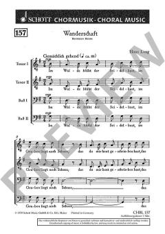 Wanderschaft von Hans Lang (Download) 