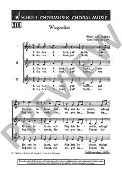 Wiegenlied von Johannes Brahms (Download) 