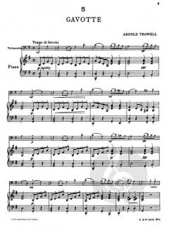 12 Morceaux faciles op. 4 Band 2 von Arnold Trowell (Download) 