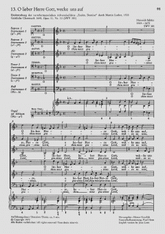 O lieber Herre Gott, wecke uns auf SWV381 von Heinrich Schütz (Download) 