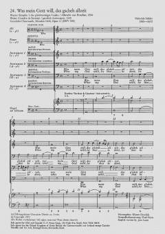 Was mein Gott will, das g'scheh SWV392 von Heinrich Schütz (Download) 