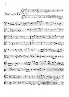 Six Sonatas or Duets von Johann Joachim Quantz (Download) 