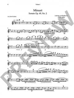 Klassische Stücke für Streichquartett (Download) im Alle Noten Shop kaufen