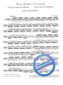 Neue Etüden-Sammlung Band 2 von Joachim Stutschewsky (Download) 