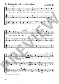 Die schönsten Volks- und Kinderlieder - Trioheft (Download) 