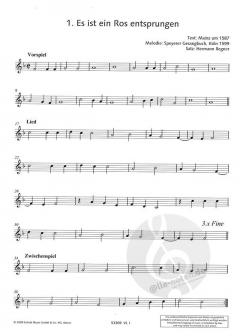 Es ist ein Ros entsprungen von Hermann Regner (Download) 