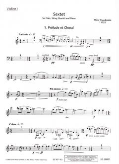 Sextet von Mikis Theodorakis (Download) 
