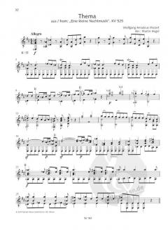 Mozart For Guitar von Wolfgang Amadeus Mozart (Download) 