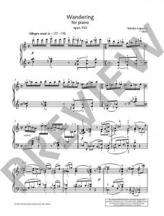 Wandering op. 153 von Nikolai Kapustin 