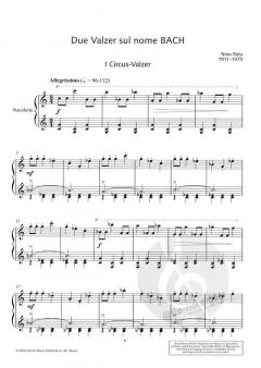 2 Valzer sul nome BACH von Nino Rota (Download) 